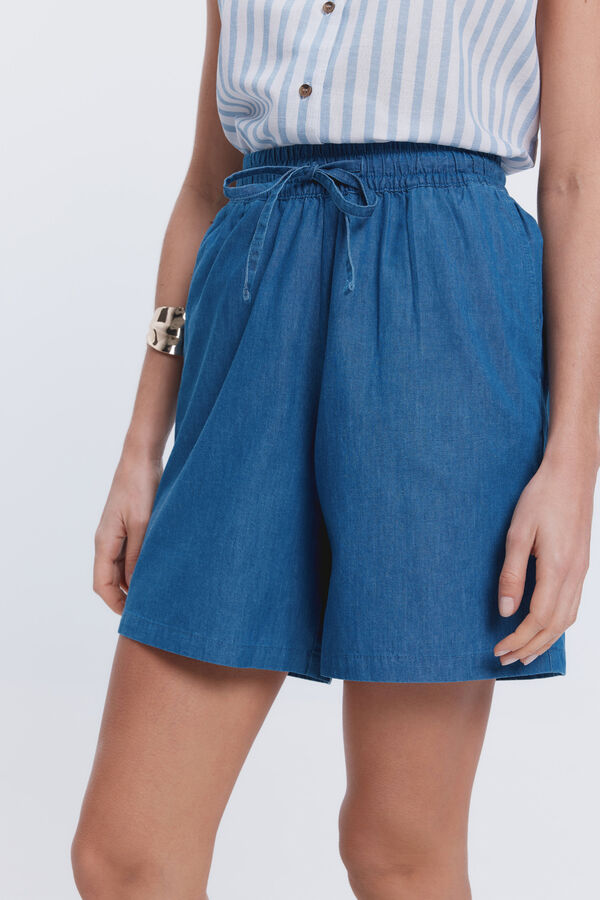 Milano Bermuda denim ligero Azul Claro
