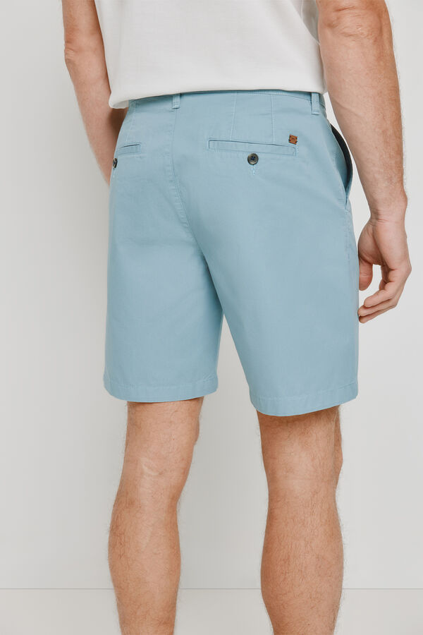 Milano Bermuda lisa Azul