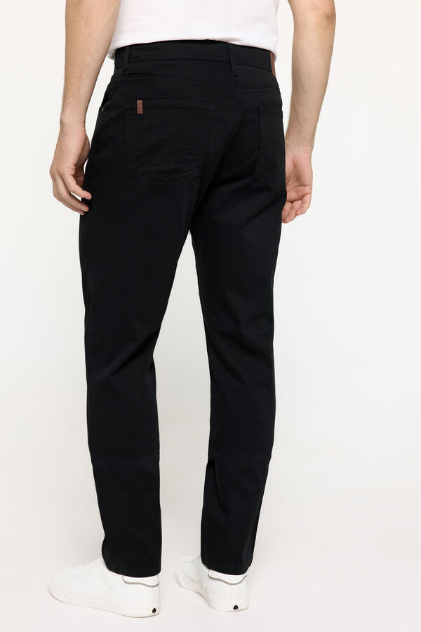 Fifty Outlet Pantalón 5 Bolsillos Slim Negro