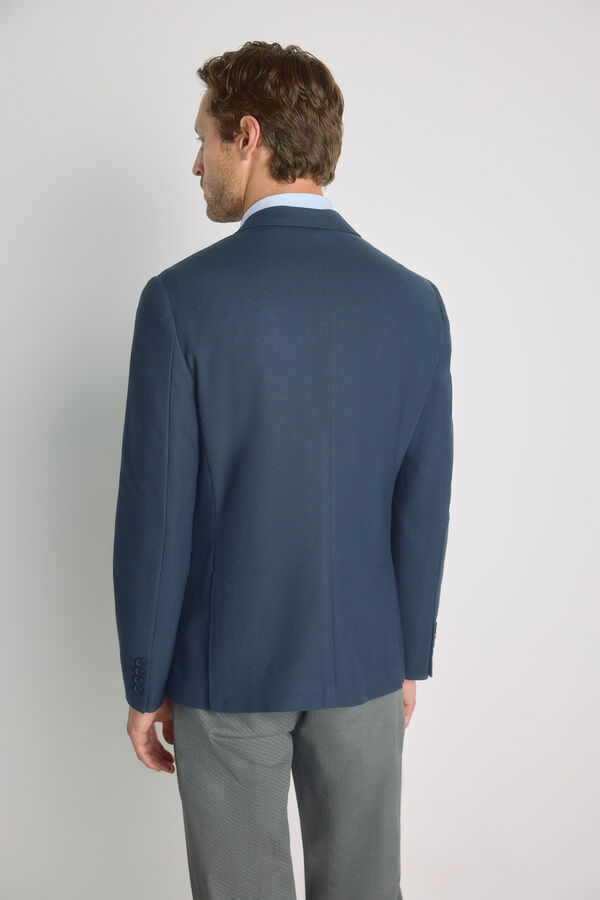 Milano Blazer de malha Marinho