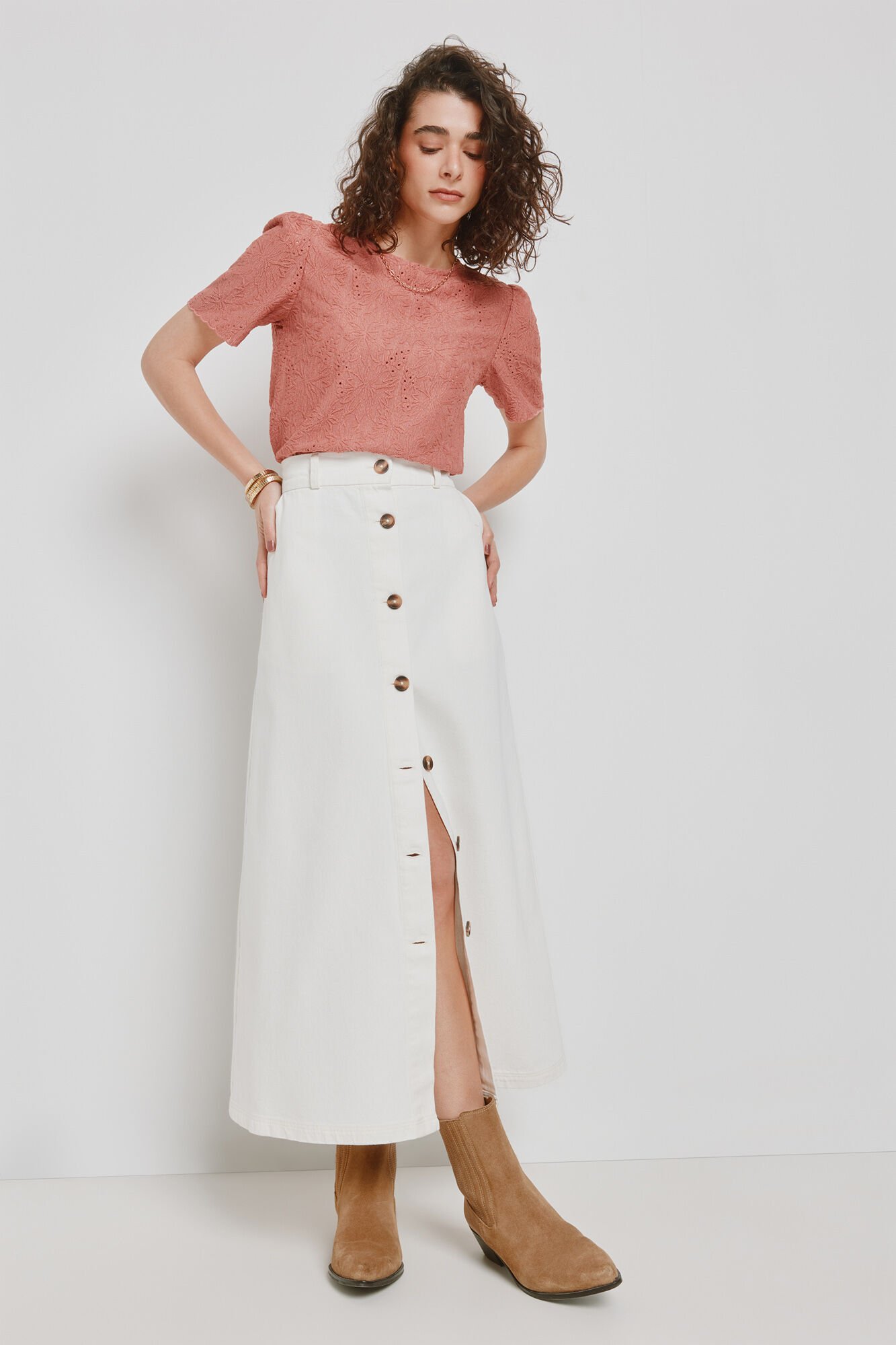 Milano T-shirt estampada de manga curta