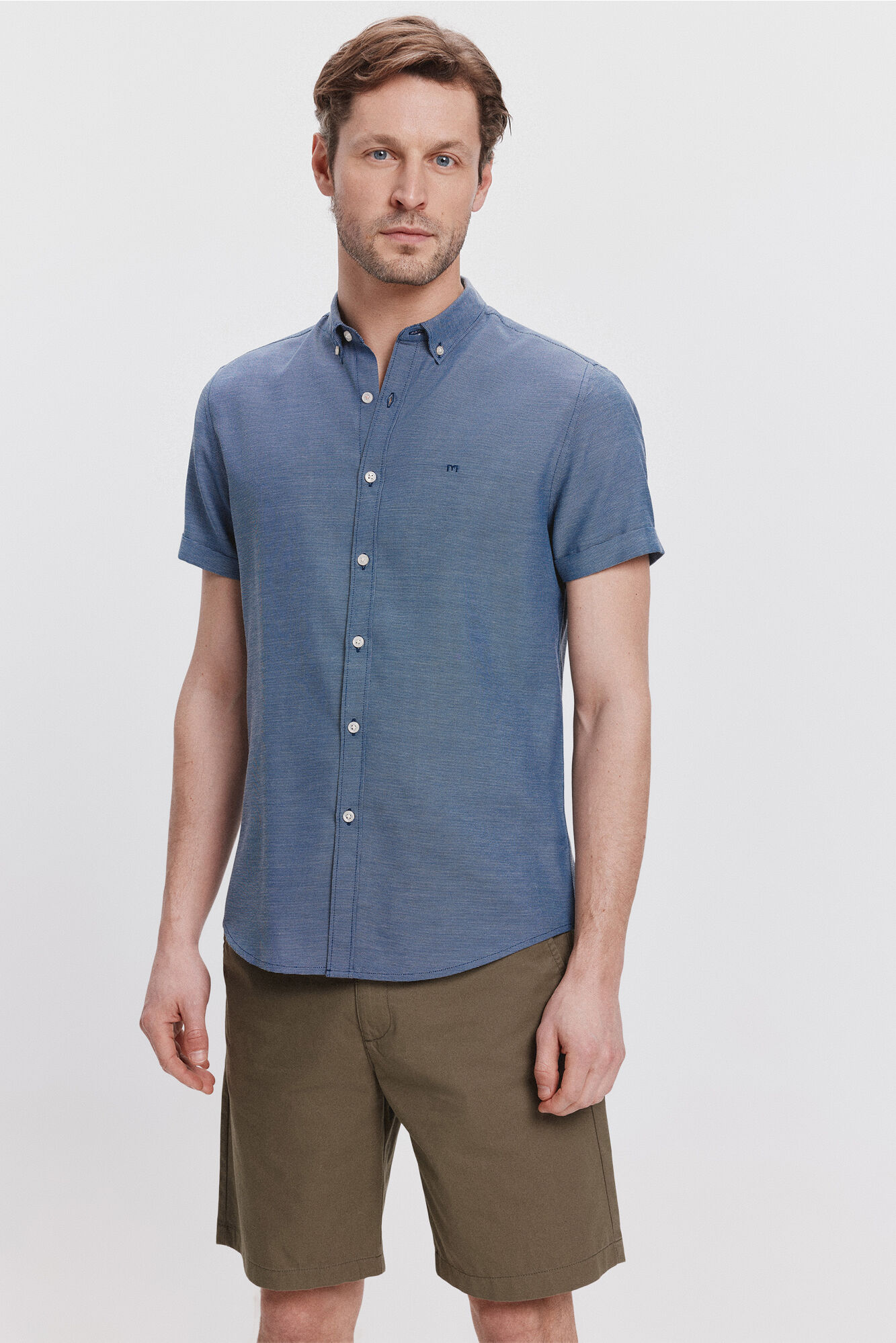 Milano Camisa Manga Curta