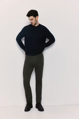 Springfield Pantal&oacute;n cinco bolsillos Kaki Oscuro