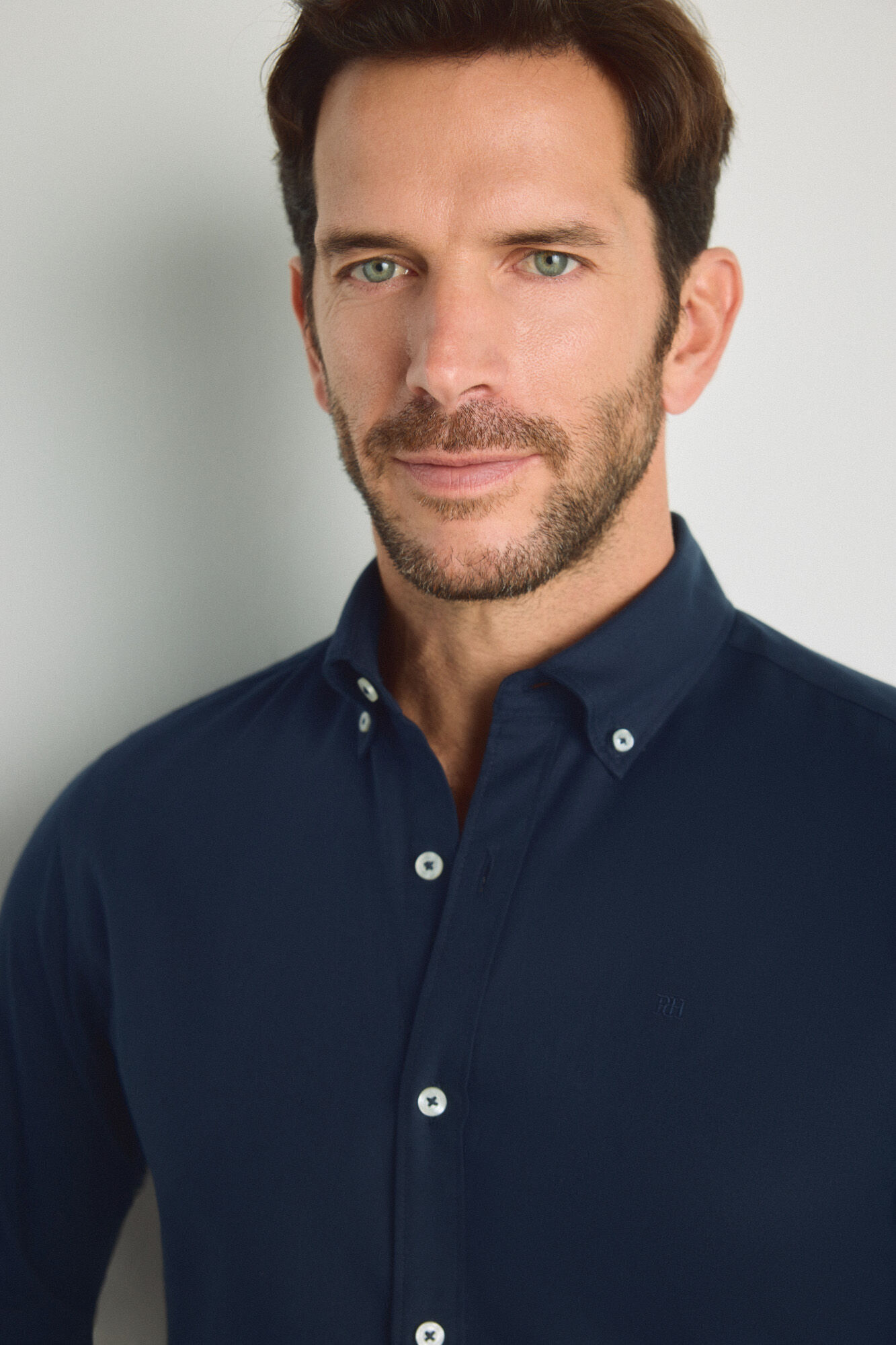 Pedro del Hierro Camisa lisa manga larga