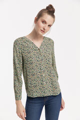 Fifty Outlet BLUSA BOTONES Natural