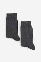 Milano Meias Básicas Cinzento oscuro