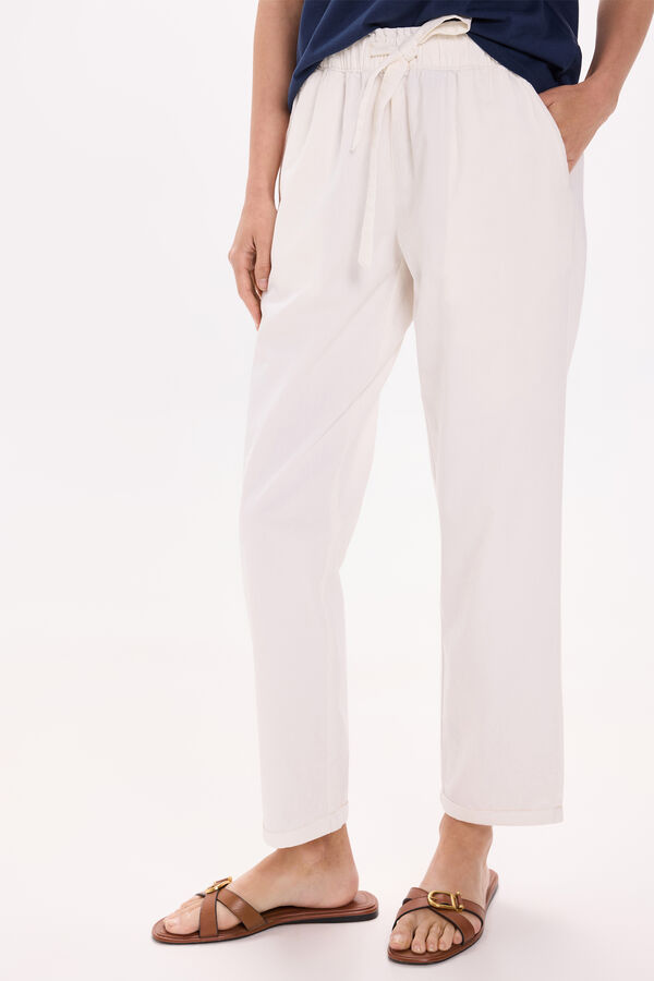 Milano Calça denim leve Bege