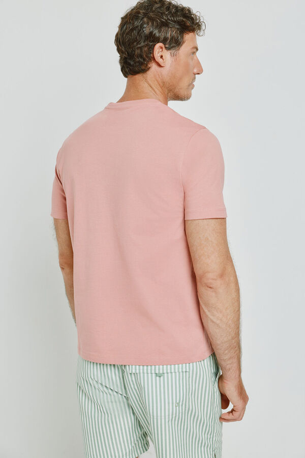 Milano T-shirt de manga curta Rosa