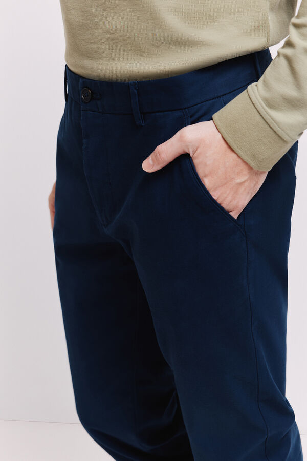Milano Pantal&oacute;n chino slim fit Navy