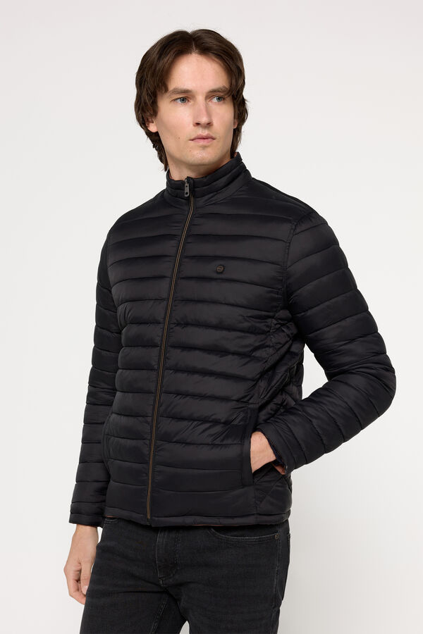 Milano Jaqueta acolchoada revers&iacute;vel Preto