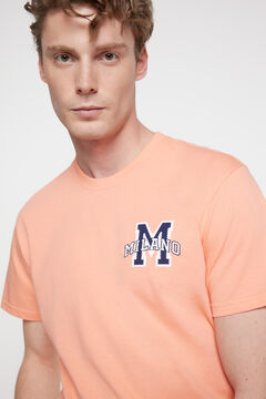 Fifty Outlet Camiseta Estampada 100% algodón Orange