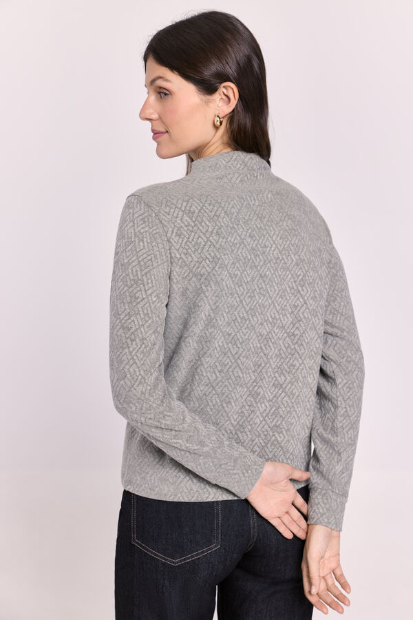 Milano Camisola gola alta C&aacute;qui escuro