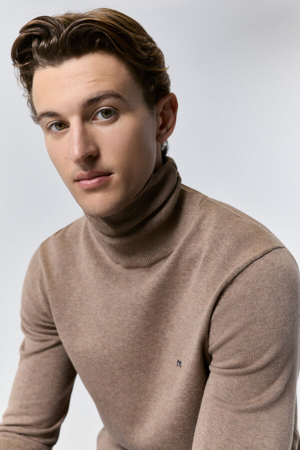 Milano Camisola de gola Camel