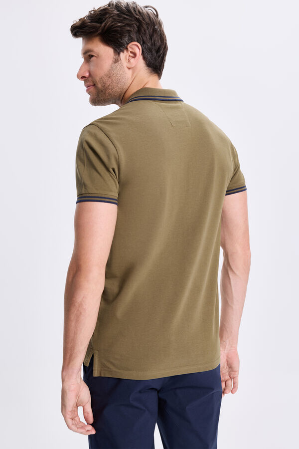 Milano Polo Tips C&aacute;qui escuro