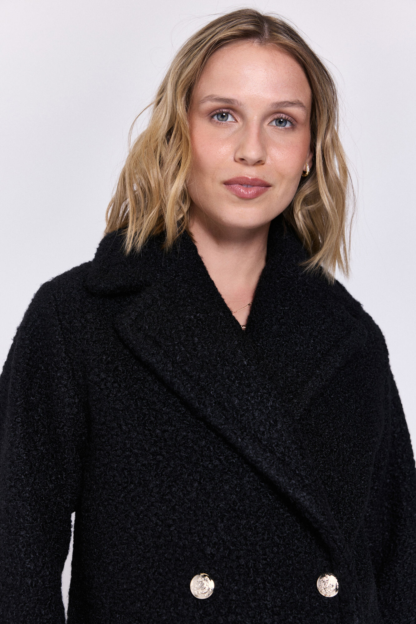 Milano Abrigo semilargo boucl&eacute;