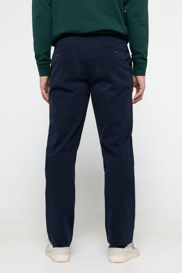 Pedro del Hierro Chino Regular Liso Pedro del Hierro Navy