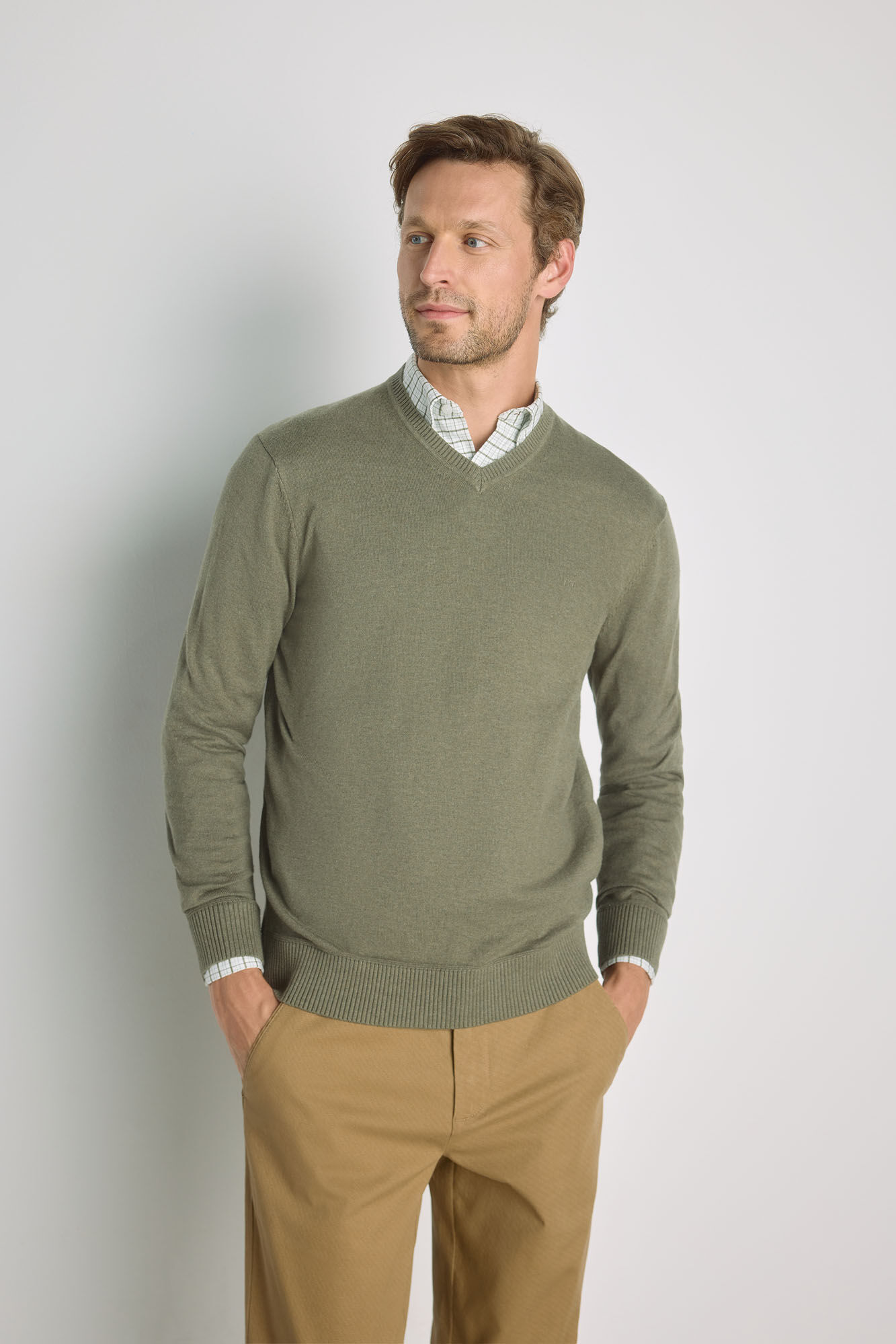 Milano Camisola gola em bico