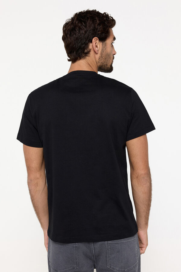 Fifty Outlet Camiseta Básica 100% Algodão Preto