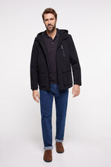 Milano Chaqueta con capucha Negro