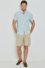 Milano Bermuda lisa Bege