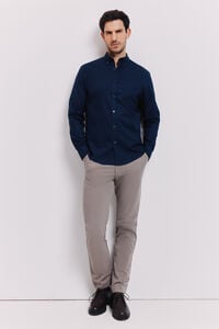 Milano Camisa lisa manga larga