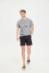 Milano Fato de banho básico Preto