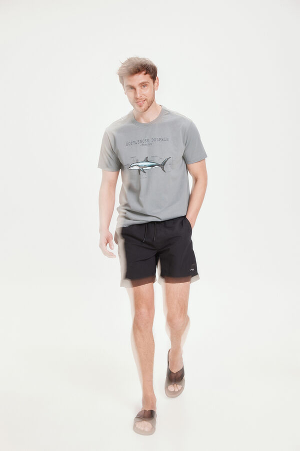 Milano Fato de banho básico Preto