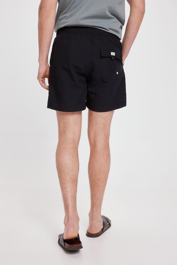 Milano Fato de banho básico Preto