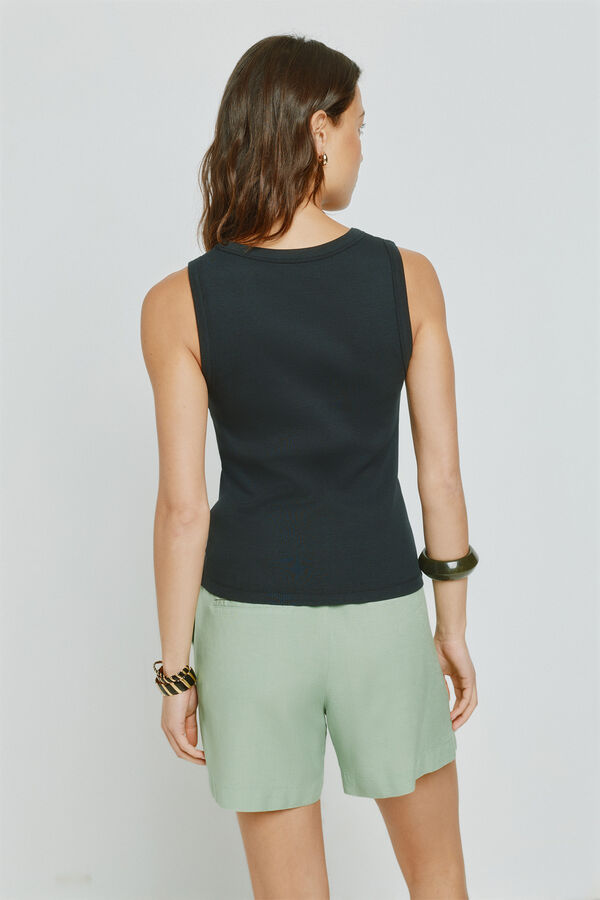 Milano Top nadador Negro