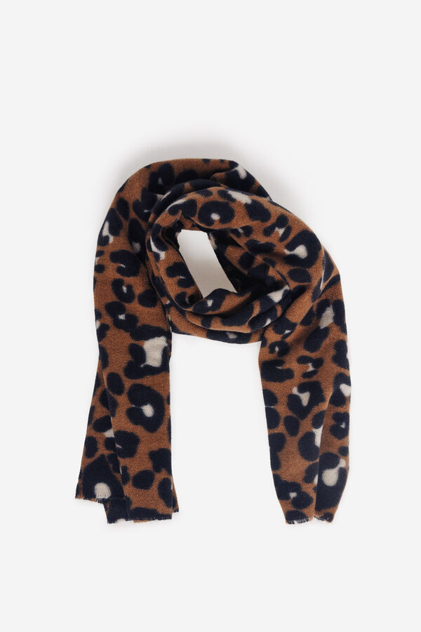 Milano Leopardo Scarf Beige/Claro