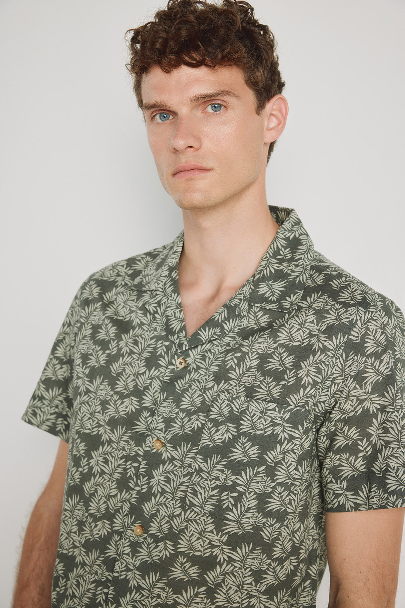 Milano Camisa estamapada manga corta