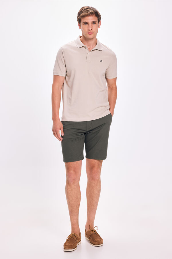 Pedro del Hierro Polo B&aacute;sico PDH Bege