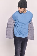 Milano Sudadera melange logo Azul