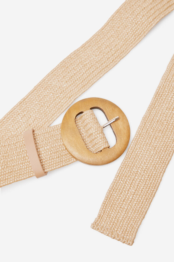 Milano Cinto entran&ccedil;ado Bege