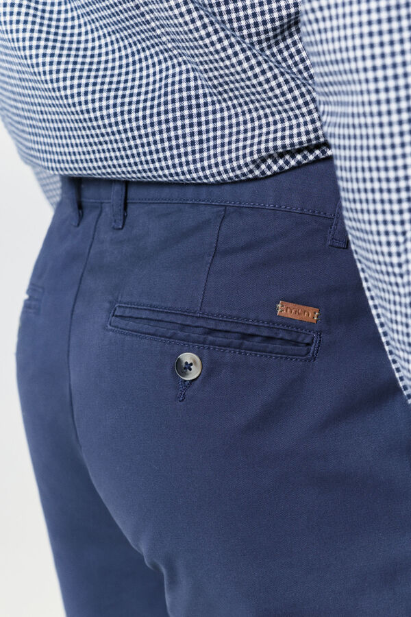 Milano Pantalón chino regular fit Navy