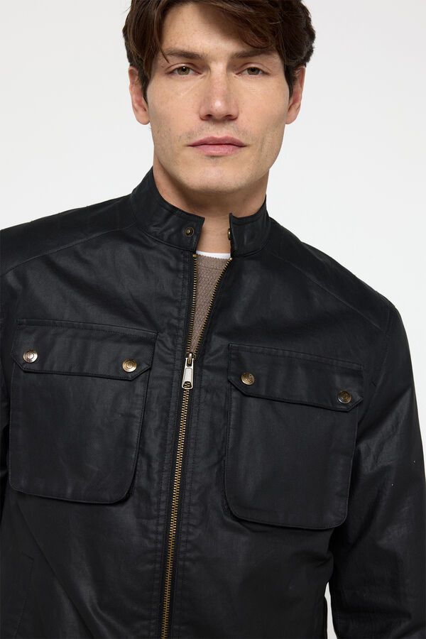 Milano Casaco Biker Preto