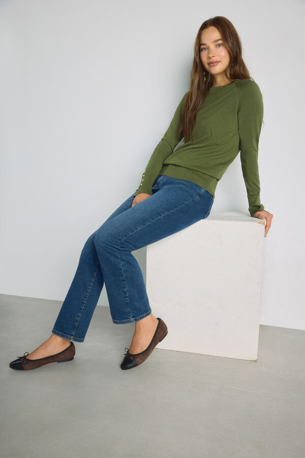 Milano Jersey cuello redondo Verde
