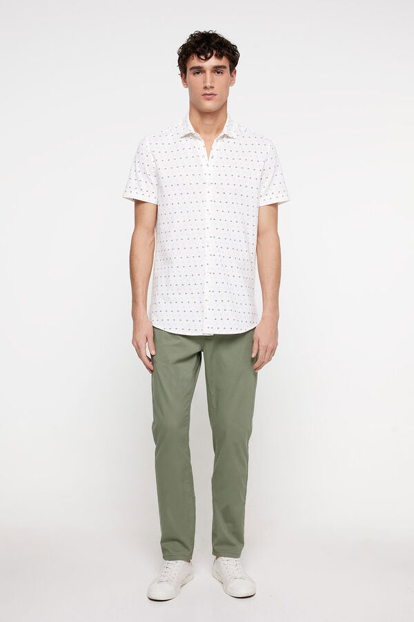 Milano Cal&ccedil;as 5 bolsos Verde