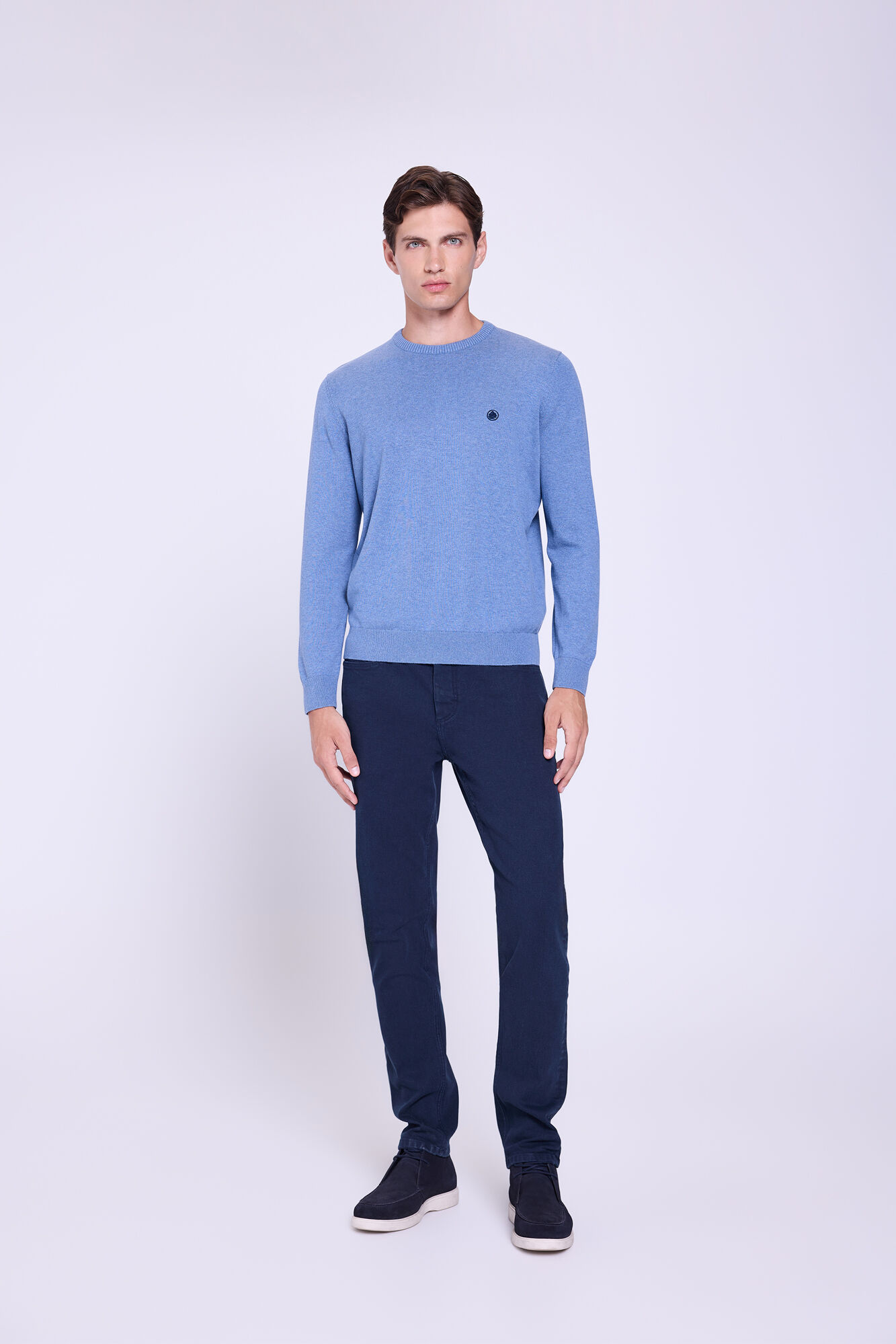 Springfield Camisola b&aacute;sico de gola redonda