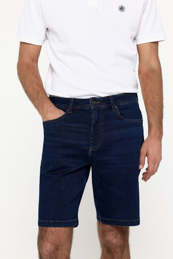 Fifty Outlet Bermudas de ganga slim Springfield Azul