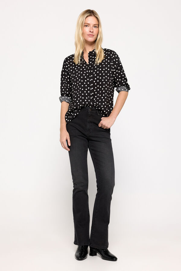 Milano Camisa fluida Preto