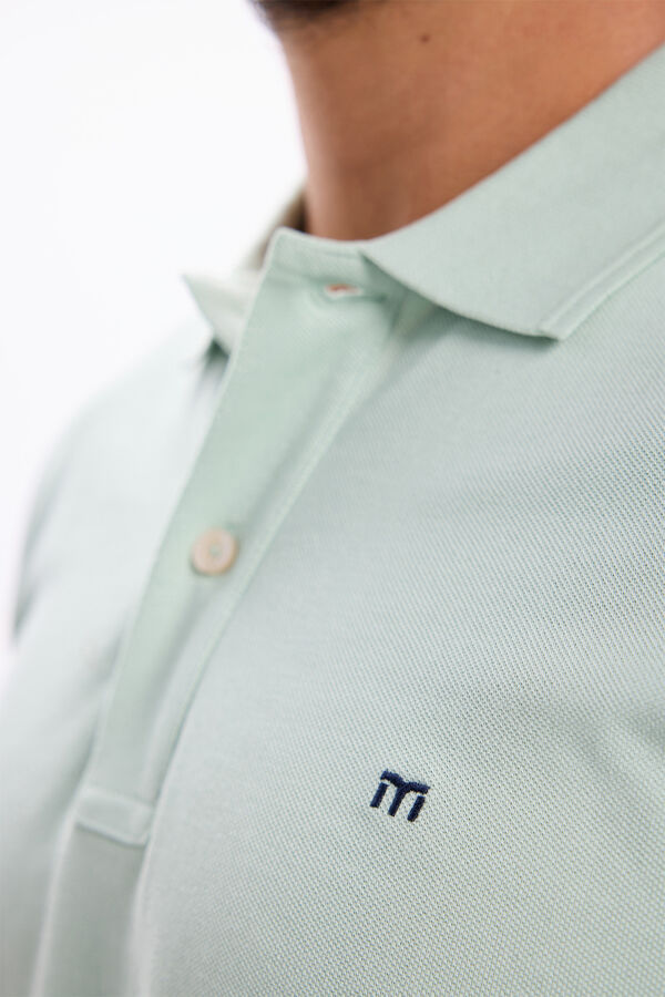 Milano Polo B&aacute;sico Piqu&eacute; Verde