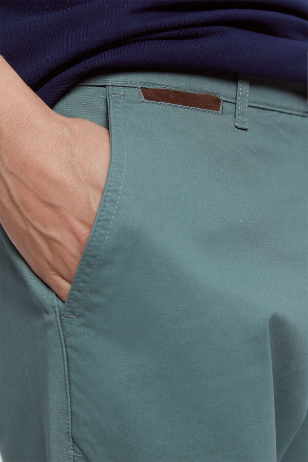 Milano Cal&ccedil;a ChinoComfort Verde escuro