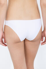 Fifty Outlet Pack de 2 bragas sin costuras blanco