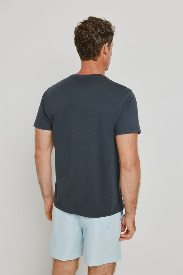 Springfield T-shirt de manga curta Marinho