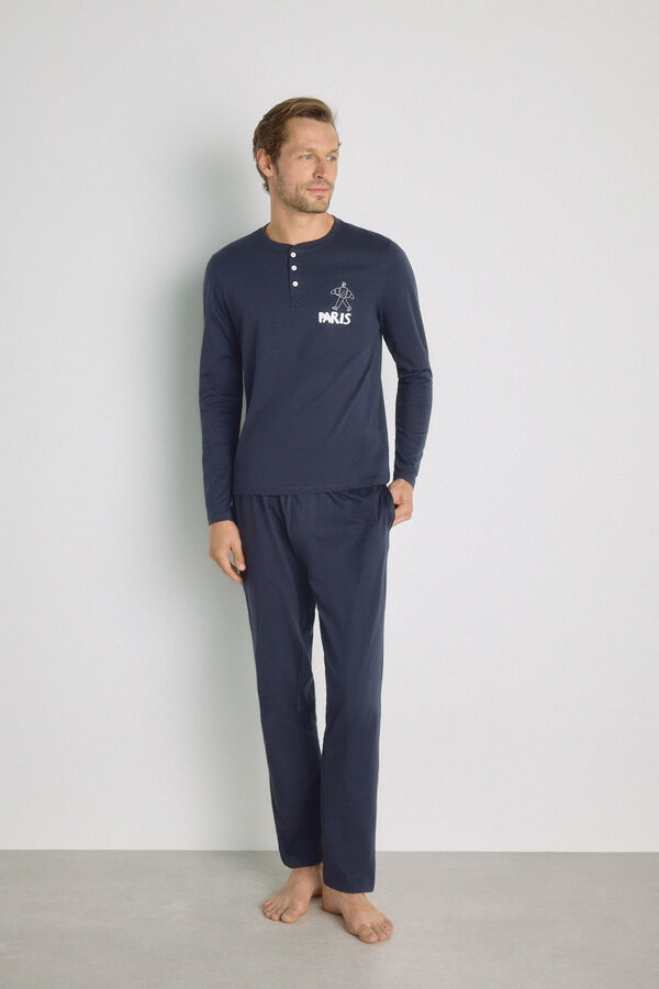 Milano Pijama punto Navy