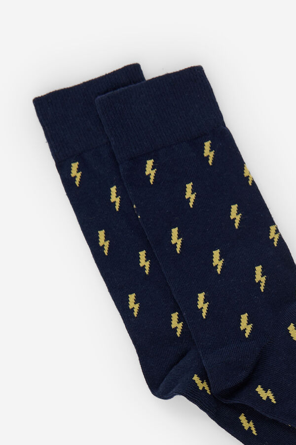 Fifty Outlet Calcetines rayos Navy