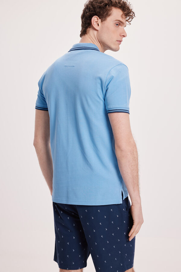 Milano Polo Tips Azul