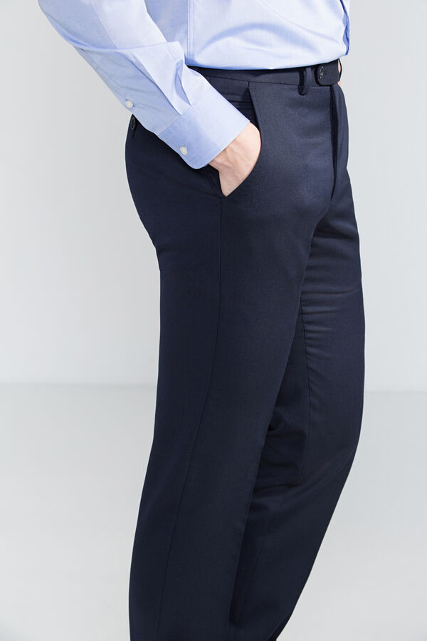 Fifty Outlet Pantalón traje separate tailored fit Navy