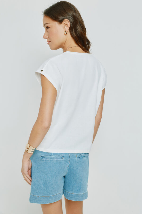Milano Camiseta estampada manga corta Blanco